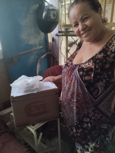 Customer photo review of Cesta Básica Pinus