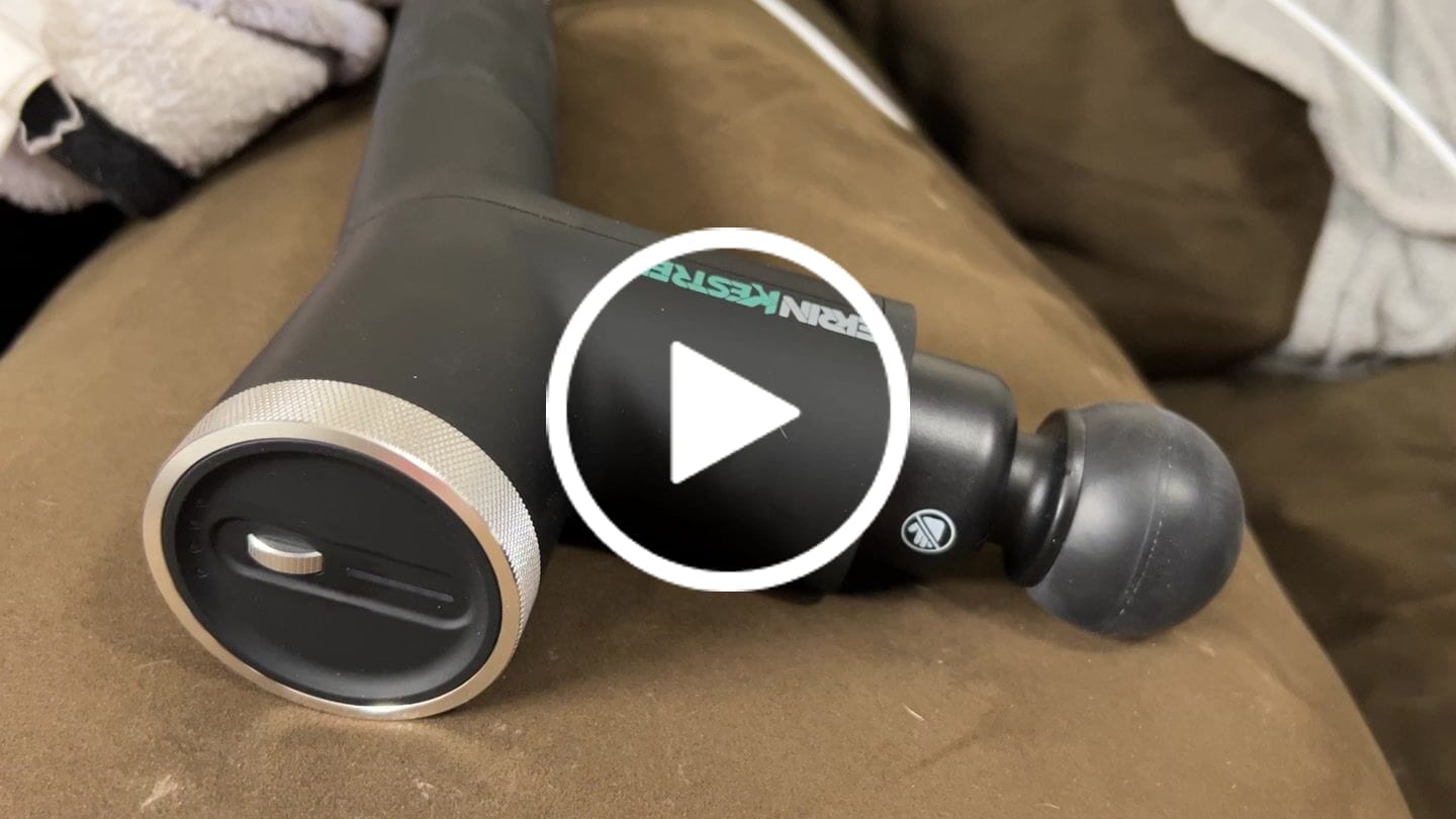 Customer video review of Kestrel Percussion Massager
