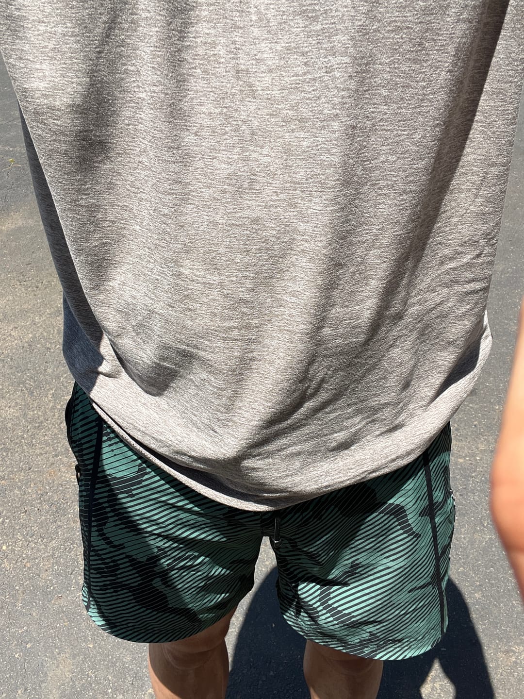 Customer photo review of Striped Green Camo - 5"
