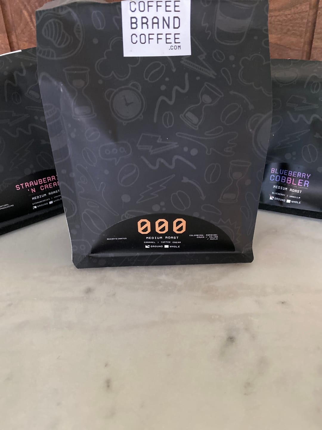 Customer photo review of Decaffeinated Coffee