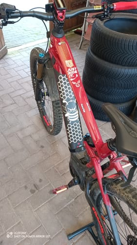 Customer photo review of Honeycomb NET - Style your Bike