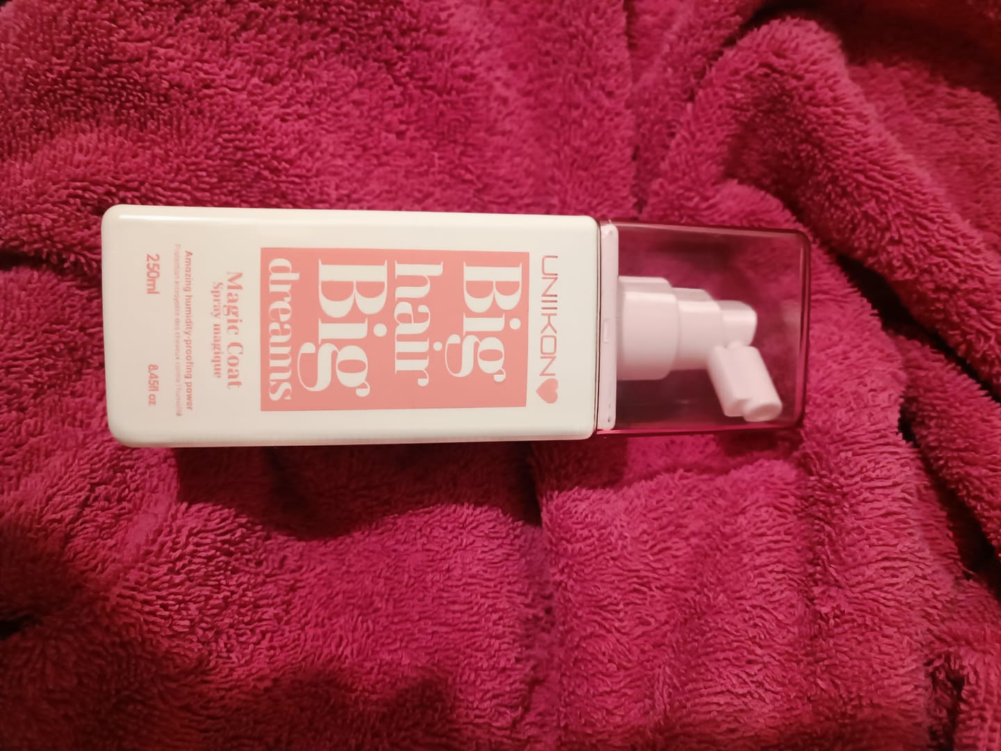 Customer photo review of Magic Coat Spray Magique 250ml