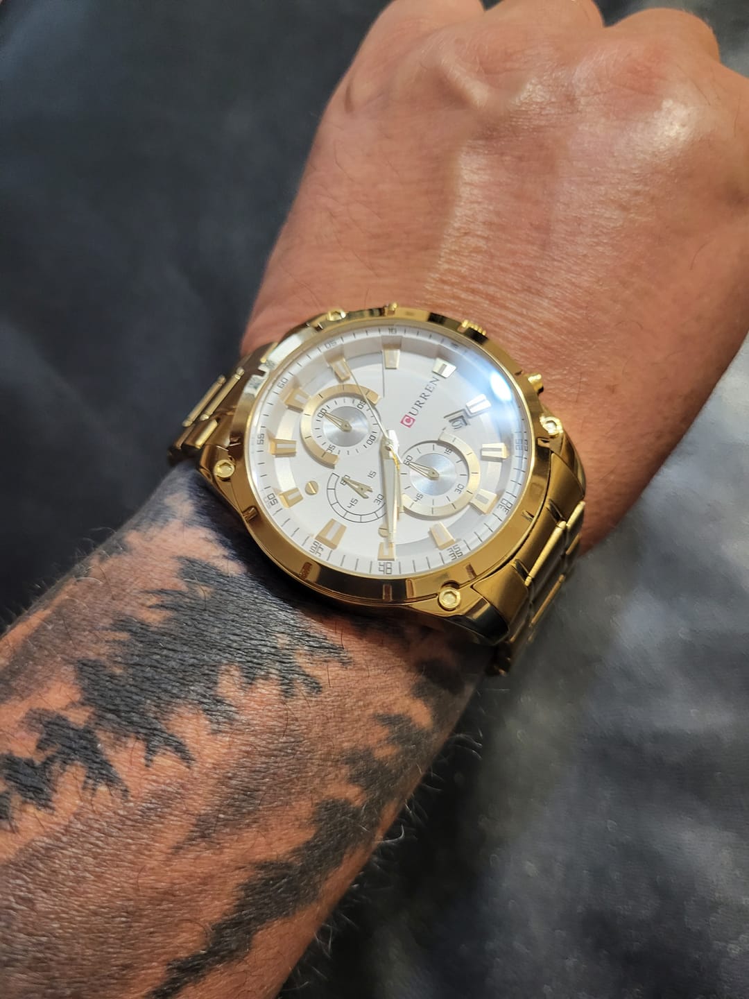 Customer photo review of Curren Dublino® orologio uomo acciaio