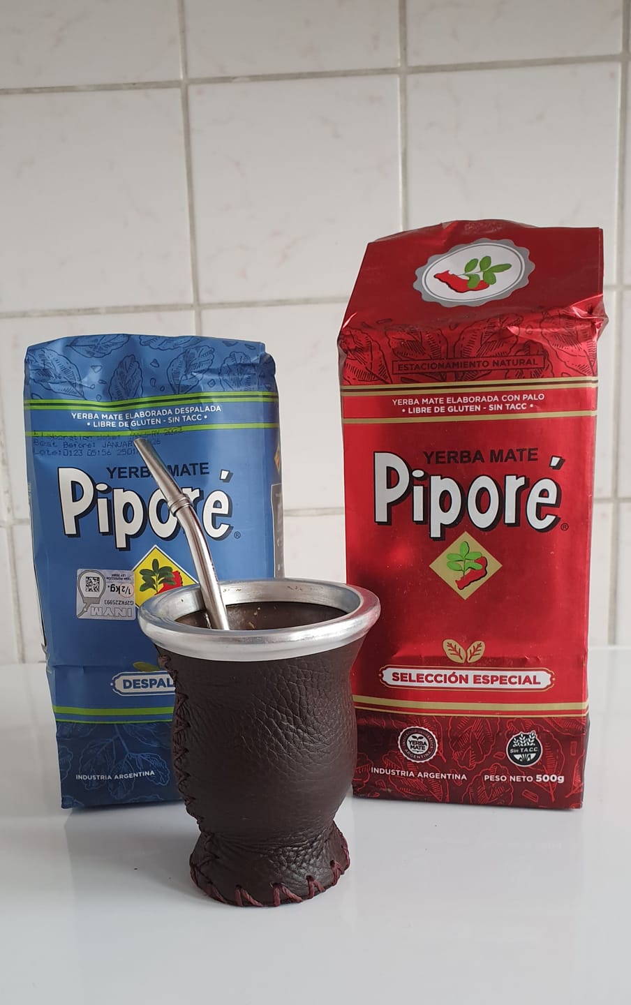 Customer photo review of Pipore Tradicional - yerba Maté D'argentine 500g