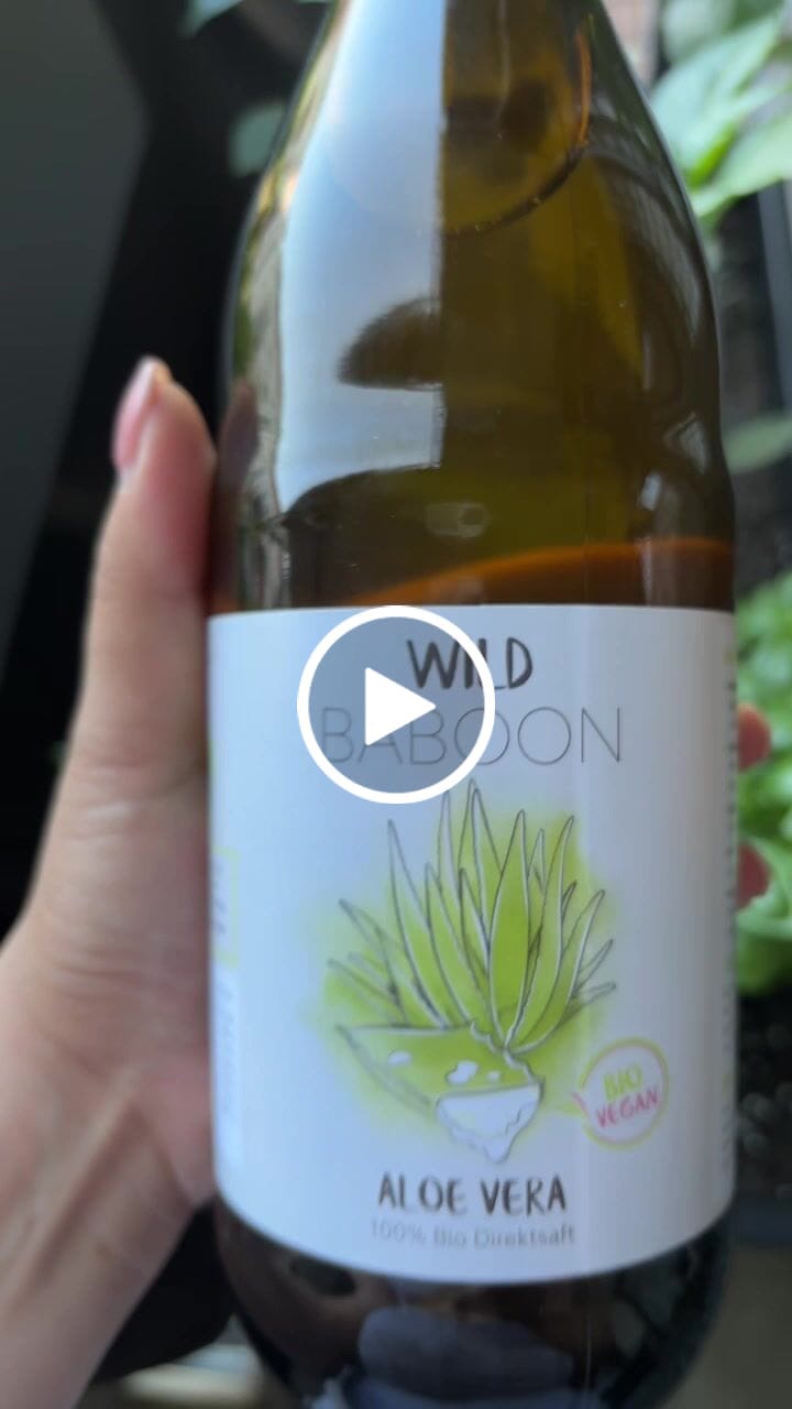 Customer video review of Bio Aloe Vera Gel, verbesserte Formel - ideale Reisegröße 50ml
