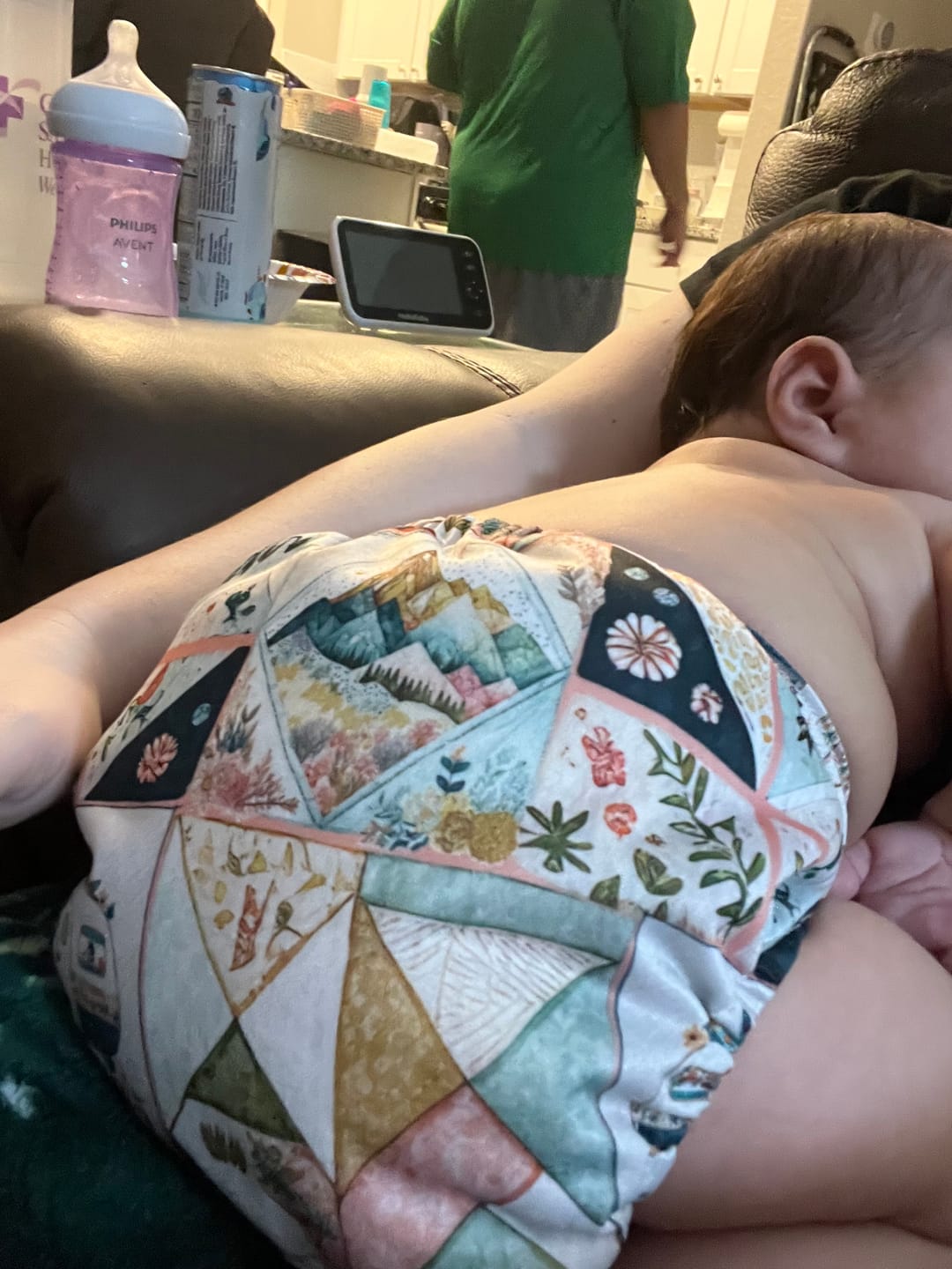 Customer photo review of Slim Fit Pocket Cloth Diaper