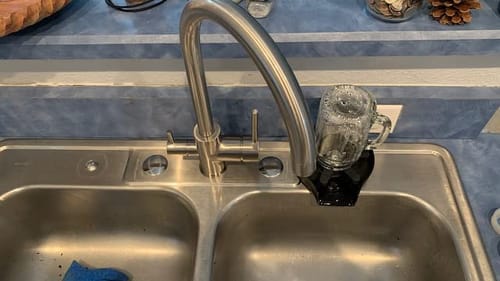 Customer photo review of Sarpsborg - Kitchen Faucet With Filtered Water Dispenser