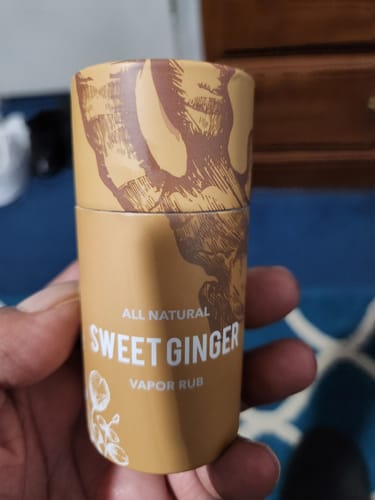 Customer photo review of North Carolina Sweet Ginger Rub