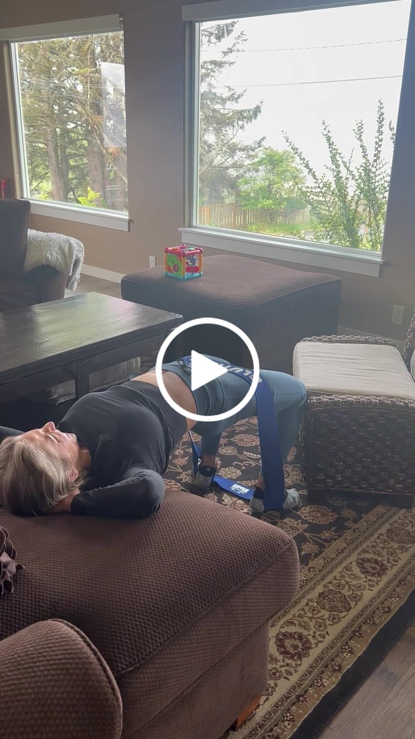 Customer video review of GLUTEZILLA Patented Hip Thrust Workout Band