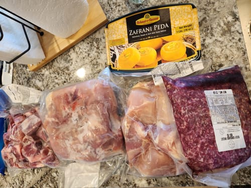 Customer photo review of Halal Beef Ground Meat