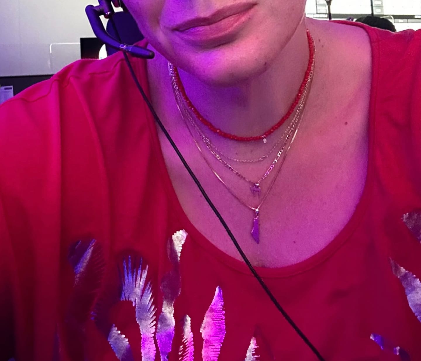 Customer photo review of Chai Chain Necklace