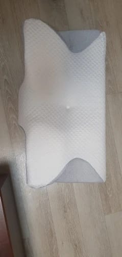 Customer photo review of Dreamers® Relief Pillow