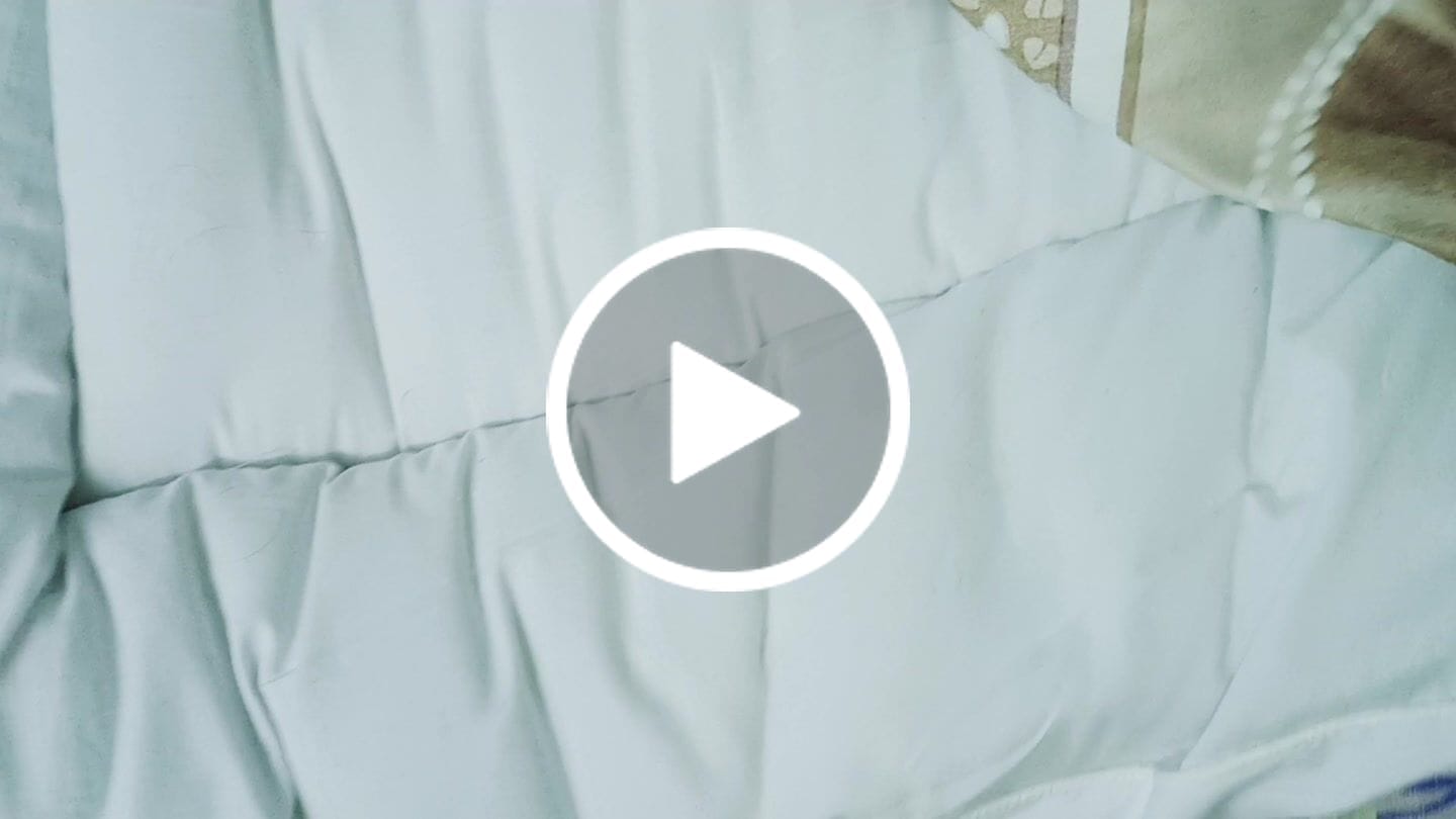 Customer video review of Fiber Topper Mattress