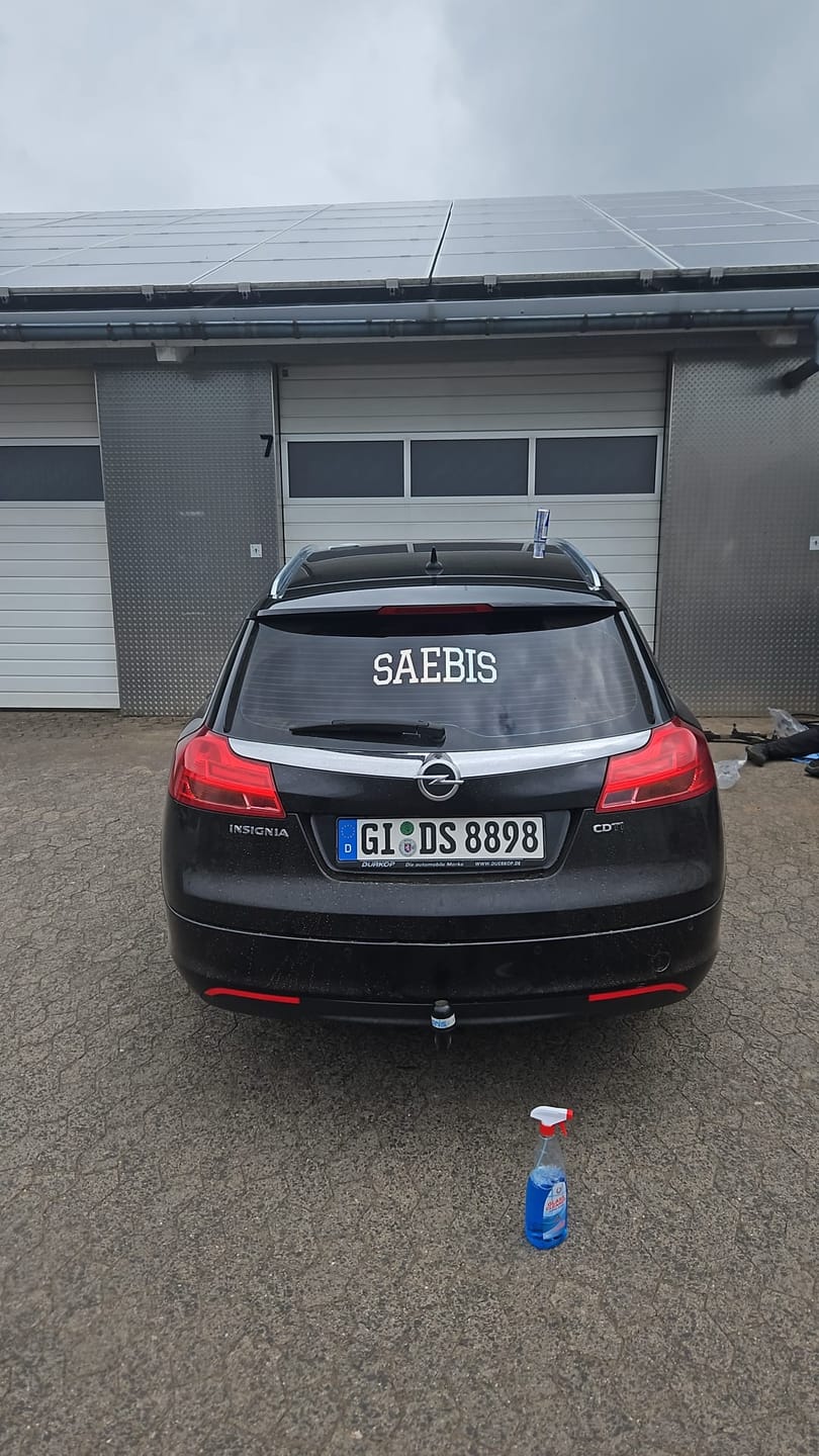 Customer photo review of SAEBIS® Lifestyle Auto Folie weiß, schwarz oder Chameleon