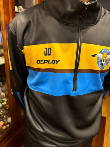 Customer photo review of Belmont FC - Quarter Zip - Mens