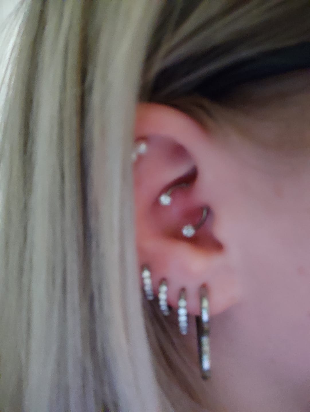 Customer photo review of Klara Set Ohrringe | 18K vergoldet