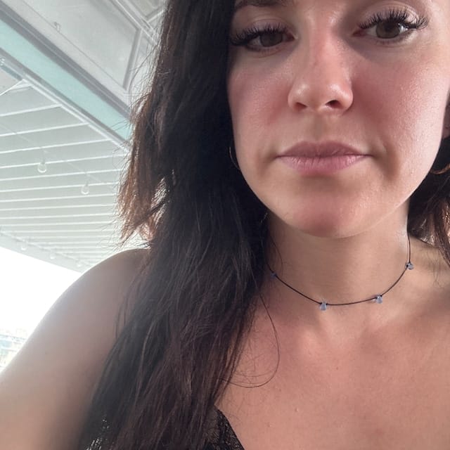 Customer photo review of Fairy Teardrop Choker Necklace