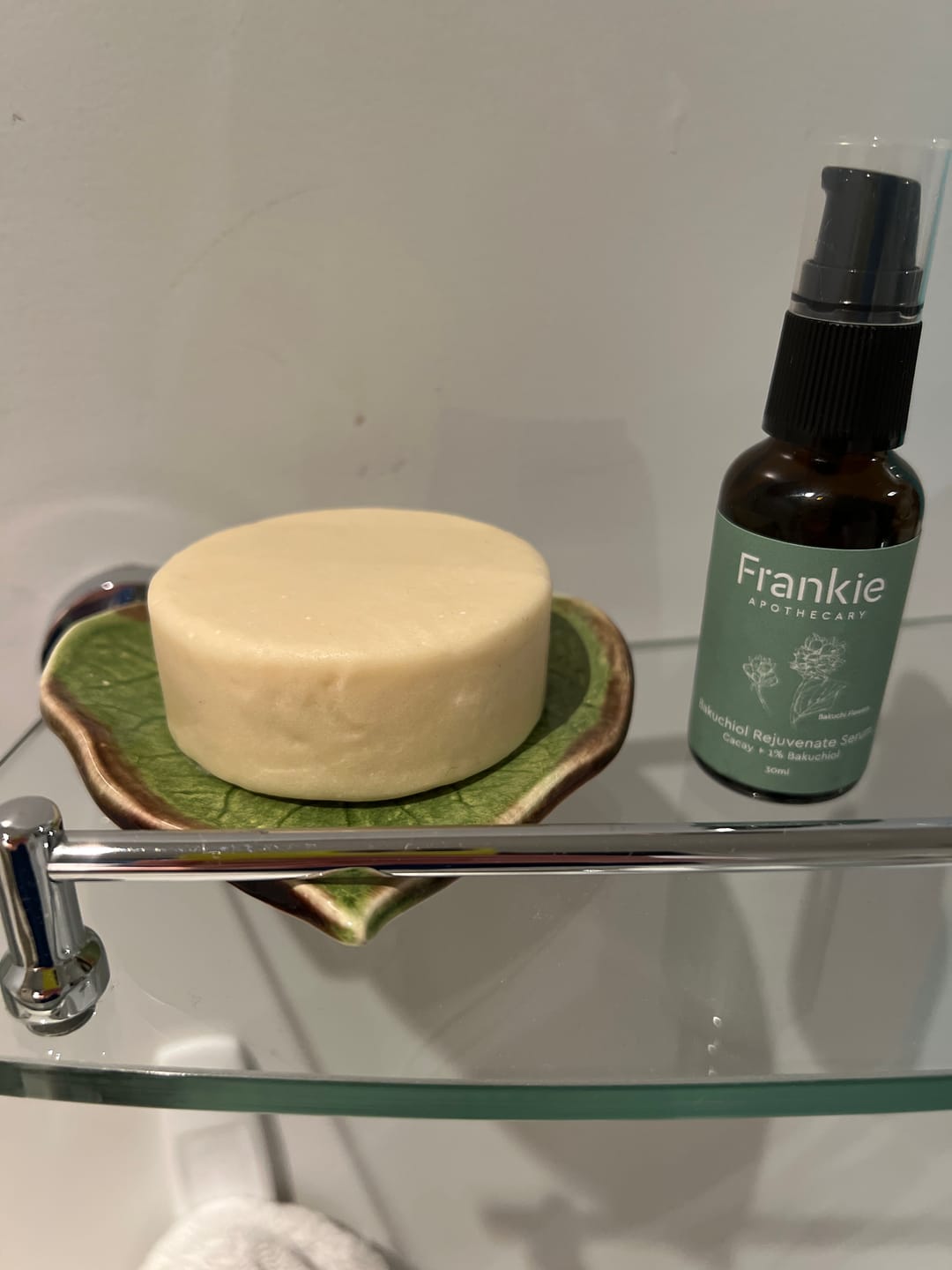 Customer photo review of Bakuchiol Rejuvenate Serum