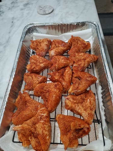 Customer photo review of Sweet Honey Pecan Rub