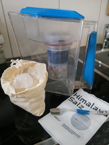 Customer photo review of HALIT Salzkristall Brocken (1kg)