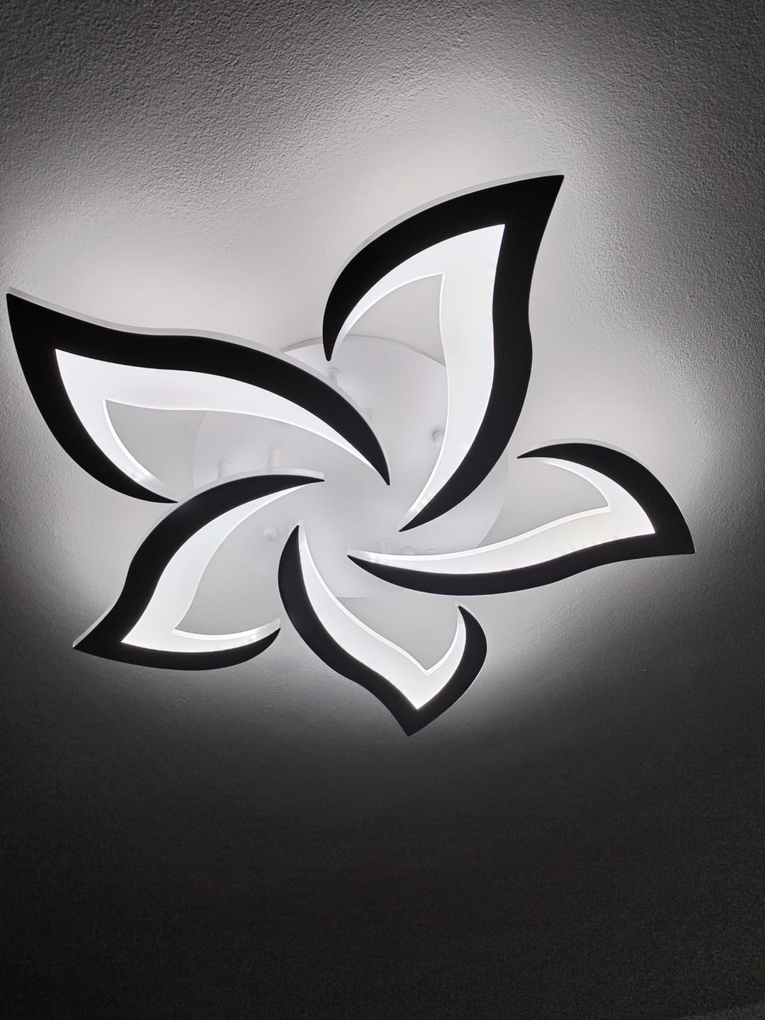 Customer photo review of Lustra LED NARCISSE Telecomanda Echivalent 500W