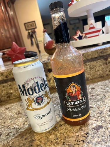 Customer photo review of La Suegra Michelada Mix