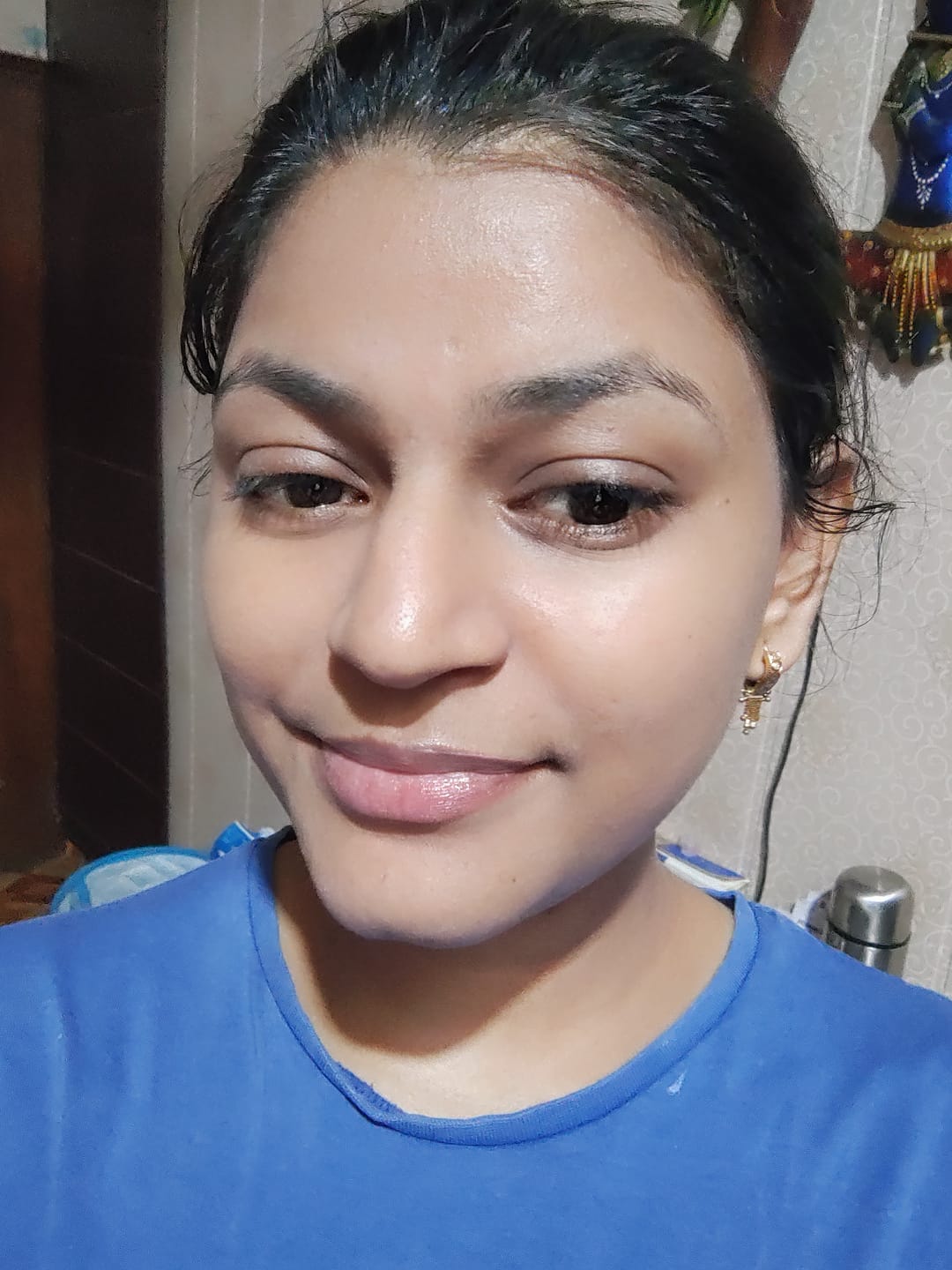 Customer photo review of Carrot & Niacinamide Glow and De-Tan Mineral Sunscreen | SPF 50+ | PA++++