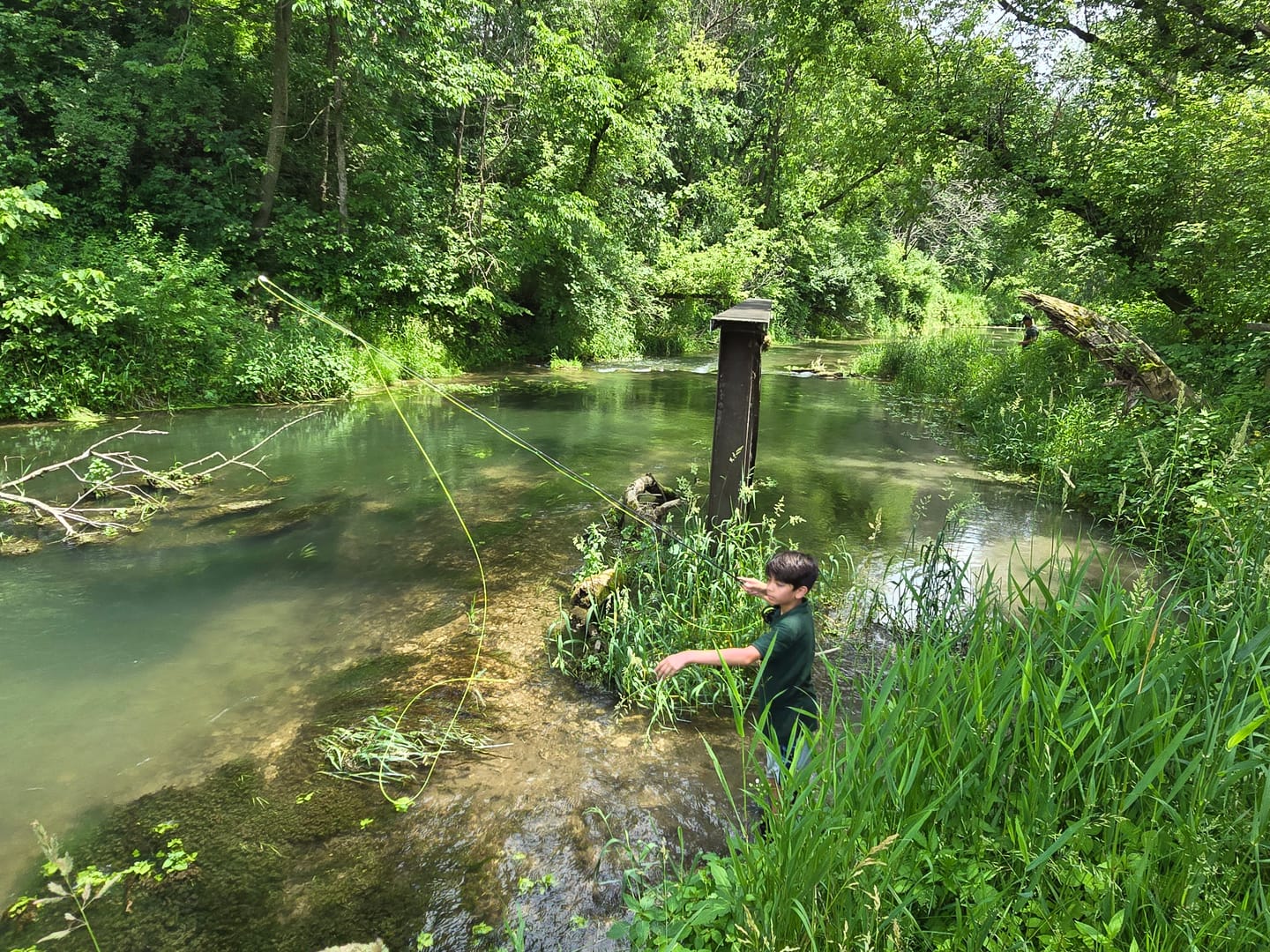 Customer photo review of Crystal Creek Rod Combo Kit