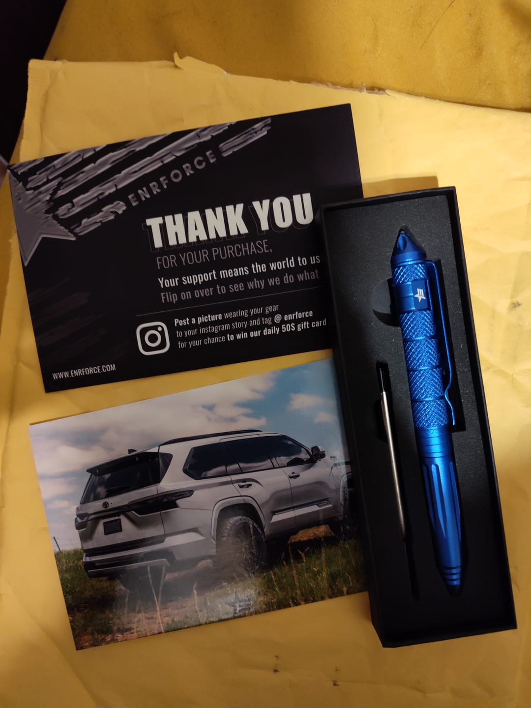 Customer photo review of Tactical Pens
