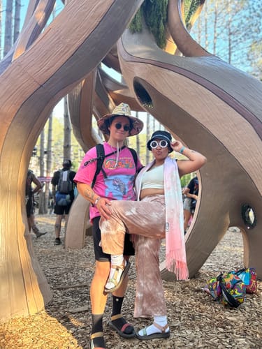 Customer photo review of ROSHI ACID WASH TEE