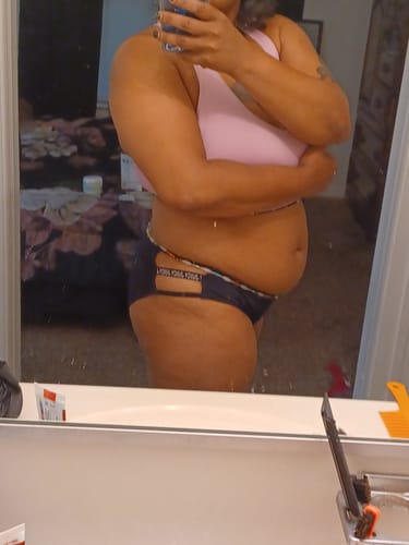 Customer photo review of "Big Booty Judy" Butt & Hip Enhancement Cream