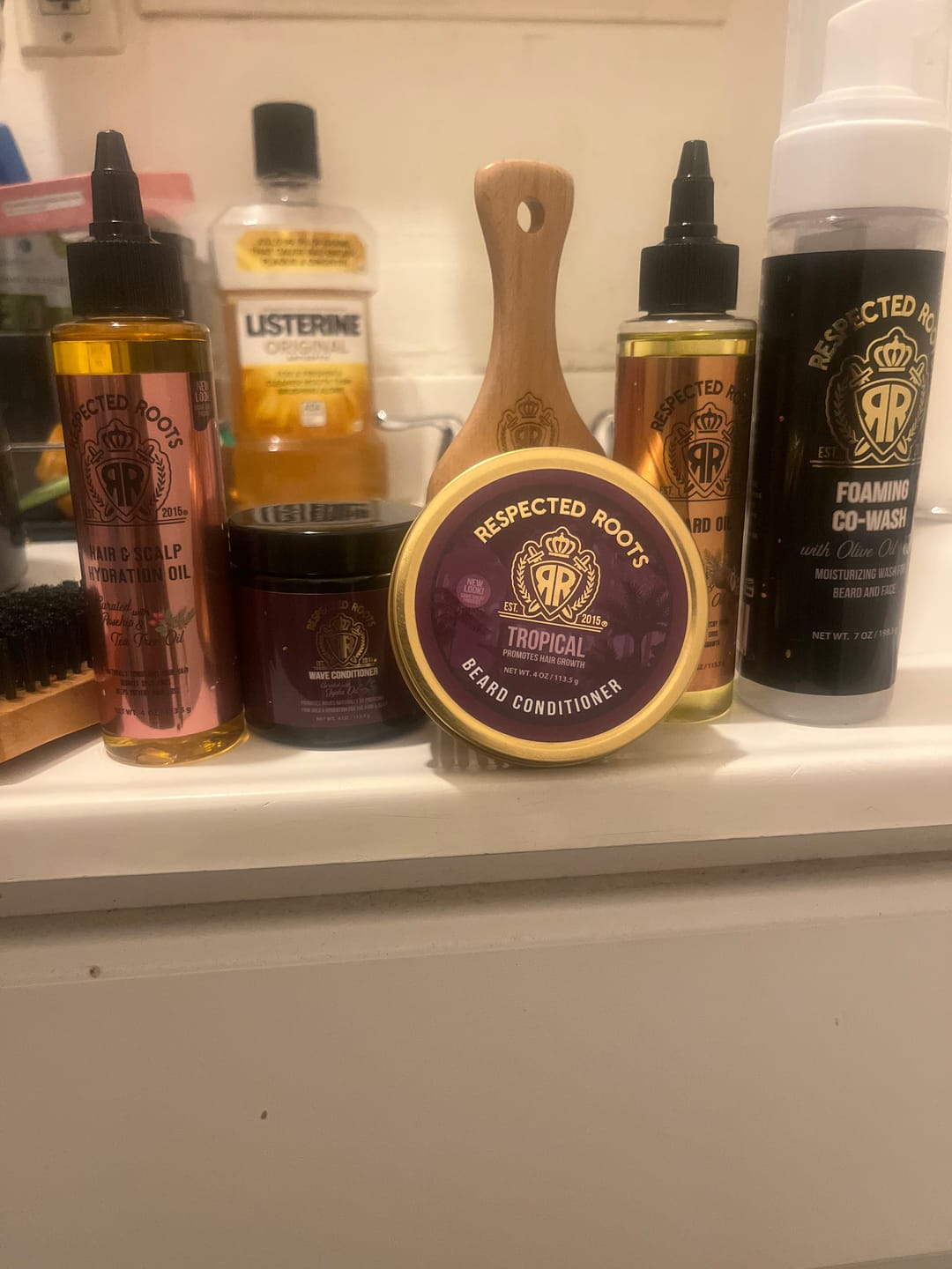 Customer photo review of Hair Oil & Wave Conditioner Kit