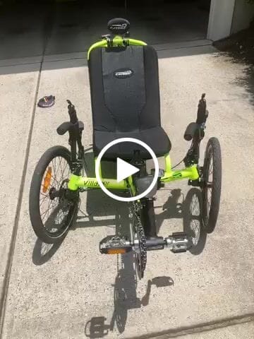 Customer video review of Catrike Assist Arms