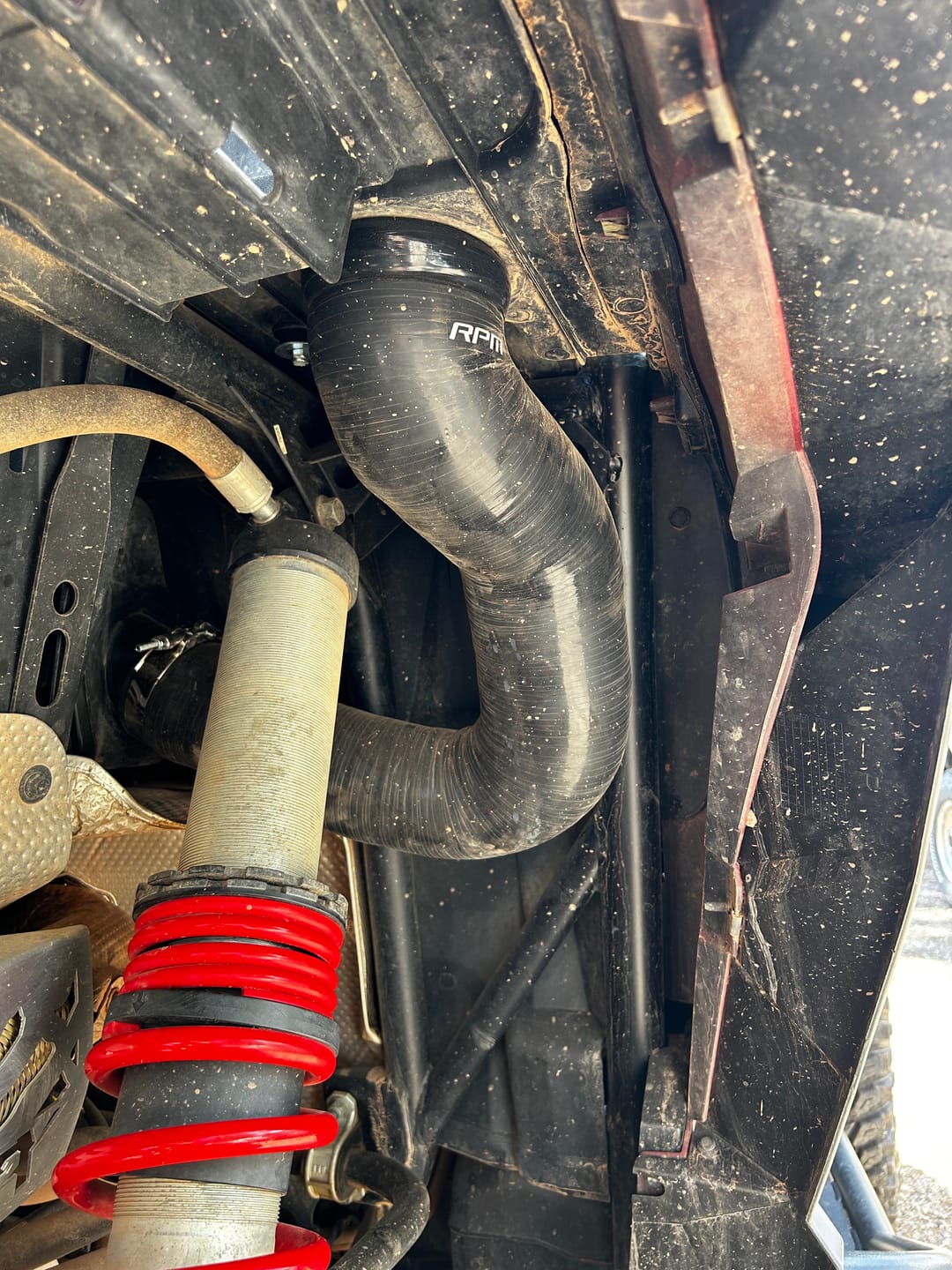 Customer photo review of RZR XPT, Turbo S, & XP1000 "BIG FATTY" HD Silicone Intake Tube