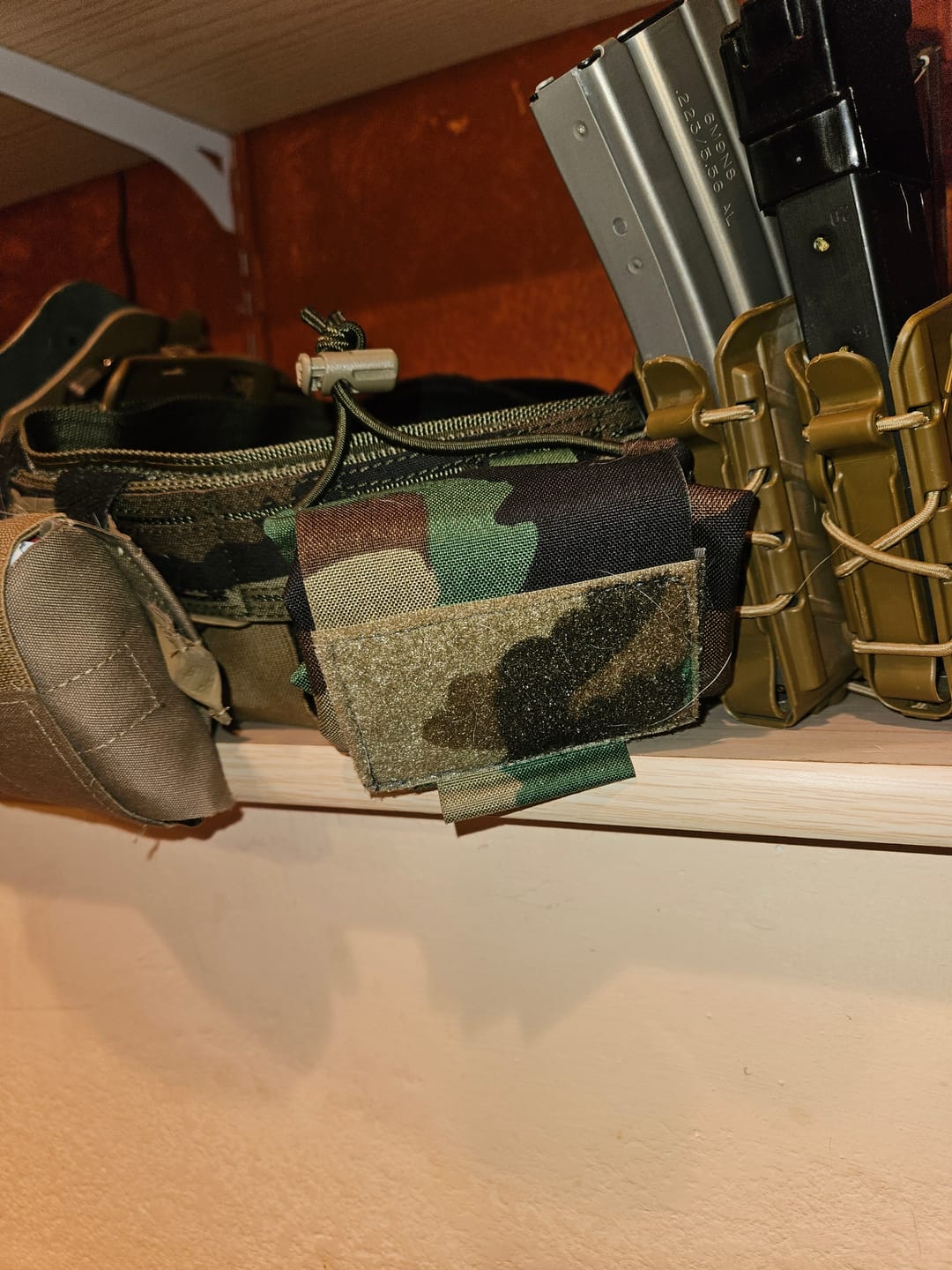 Customer photo review of Folding Dump Pouch GRIDLOK