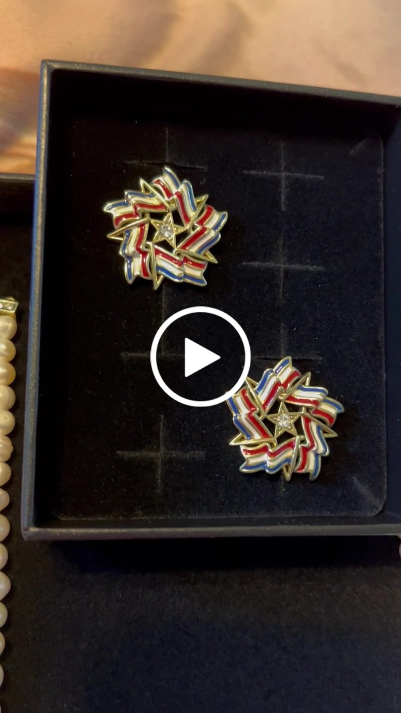 Customer video review of HEIDI DAUS®"Live Free & Sparkle" Crystal & Enamel  Button Earrings