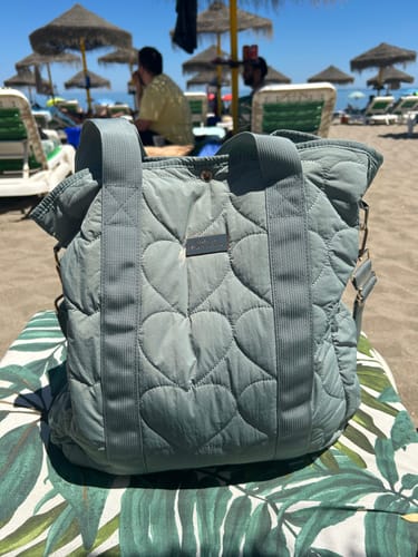 Customer photo review of Tote Bag - Sage Green