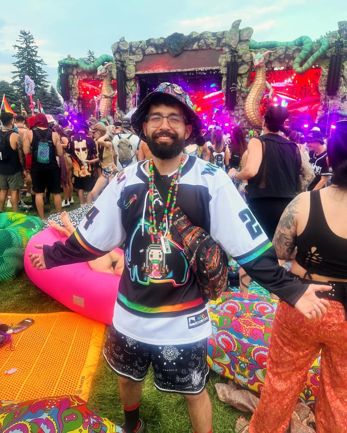 Customer photo review of 132 Infamous Bandana Shorts