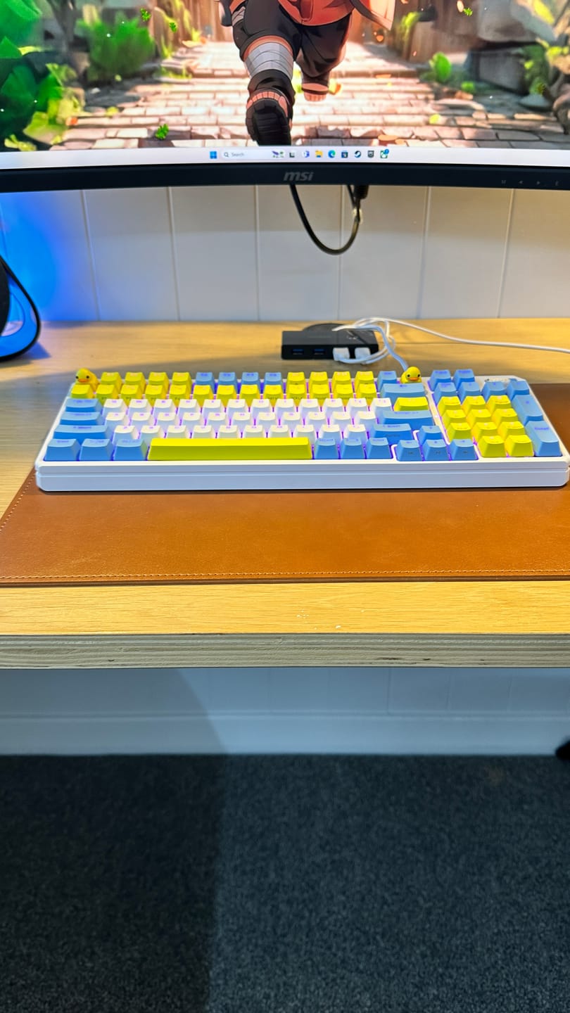 Customer photo review of Duckey Keycap
