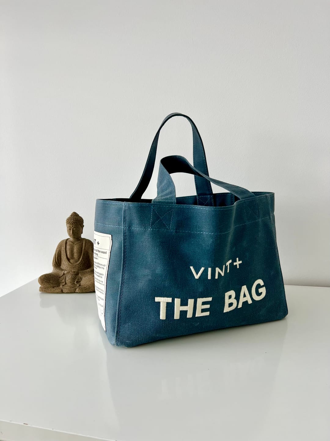 Customer photo review of CANVAS BAG - SMALL - DENIM BLAU