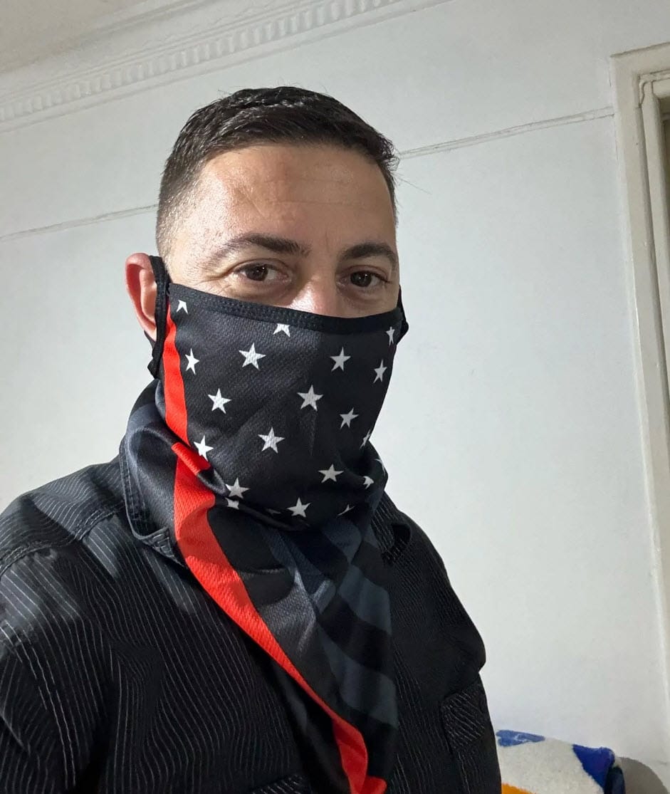 Customer photo review of Breathable UV-Block Neck Gaiter Bandana