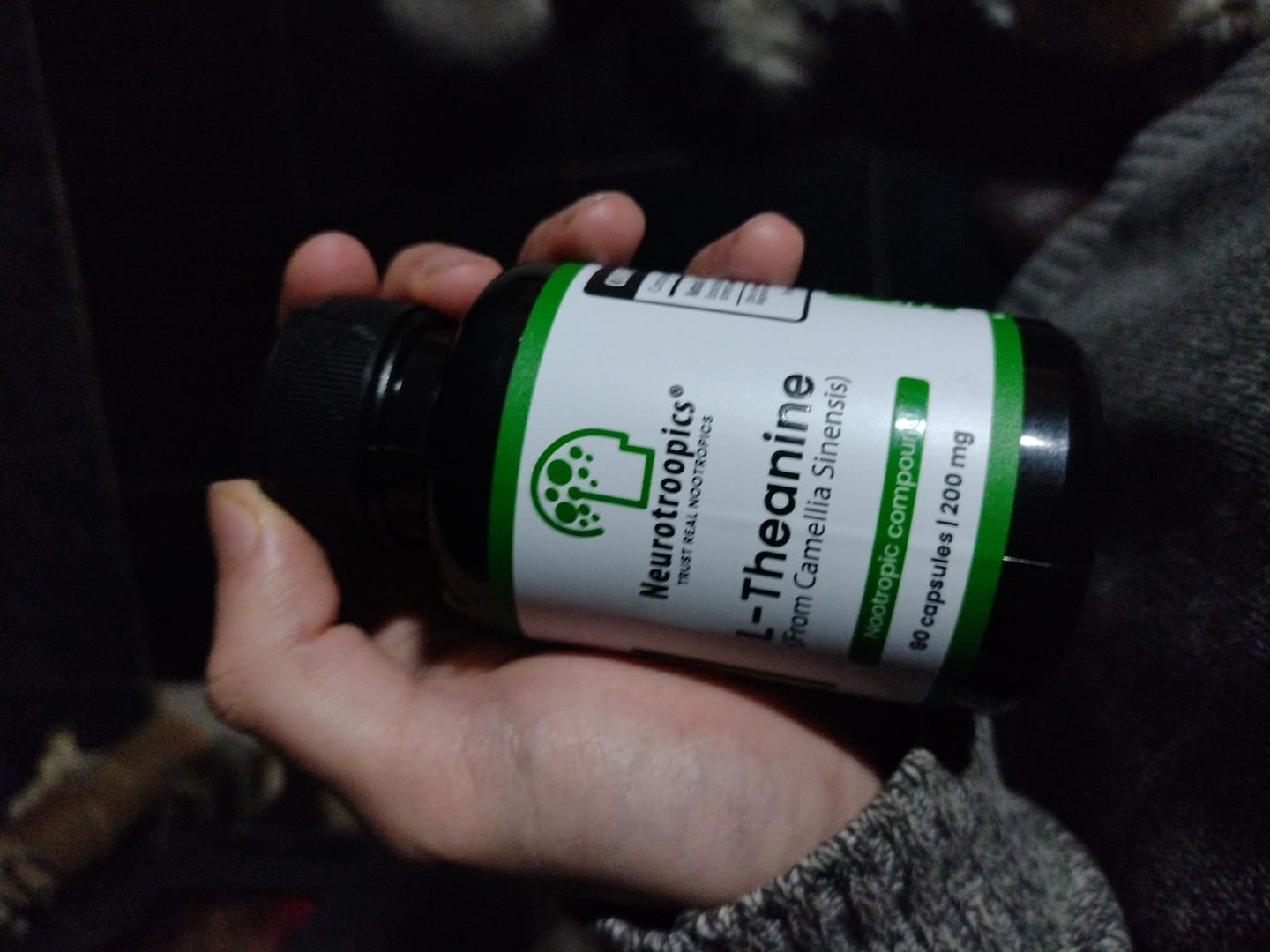 Customer photo review of Neurotroopics L-theanine