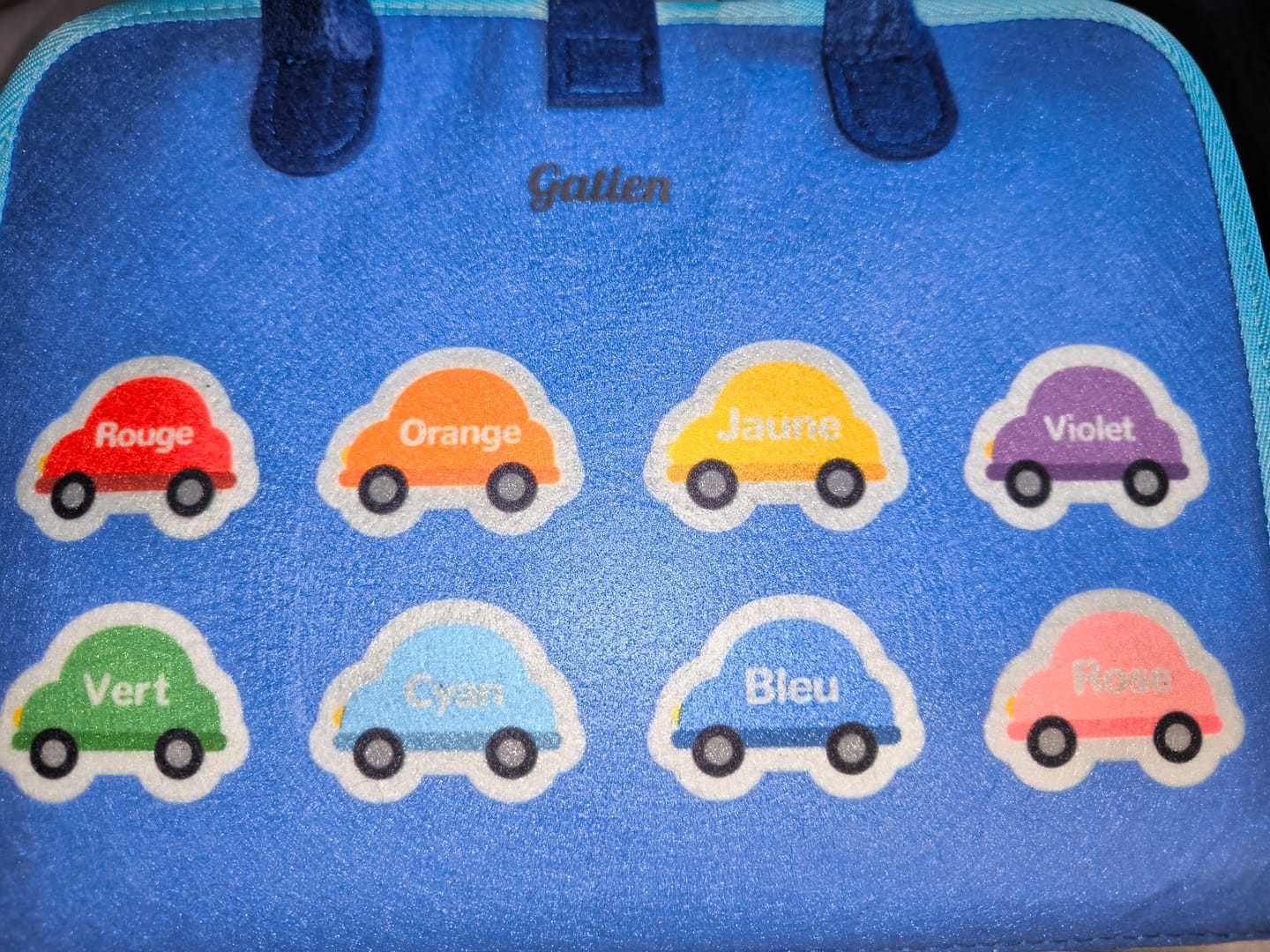 Customer photo review of Personnalisé Jouet Montessoride de Conseil Occupé en Peluche