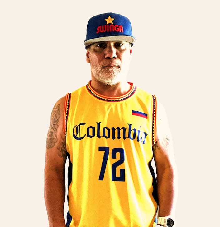 Customer photo review of Colombia Custom Basketball Jersey