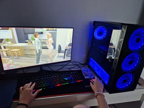 Customer photo review of Neonzilla Gaming PC Bundle - Intel Core i7 2nd 16GB Nvidia GTX 1650 4GB nv-ms107