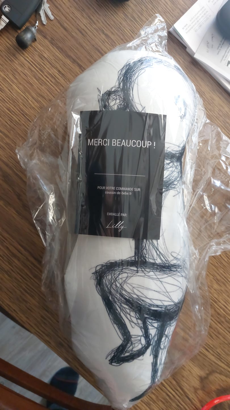 Customer photo review of BABYKISSEN SCRIBBLE ONE