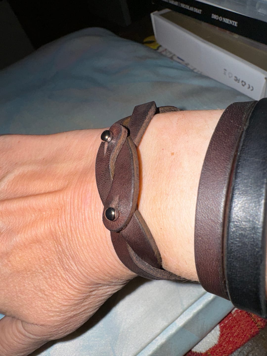 Customer photo review of Bracciale pelle NOIDUE Tulsi