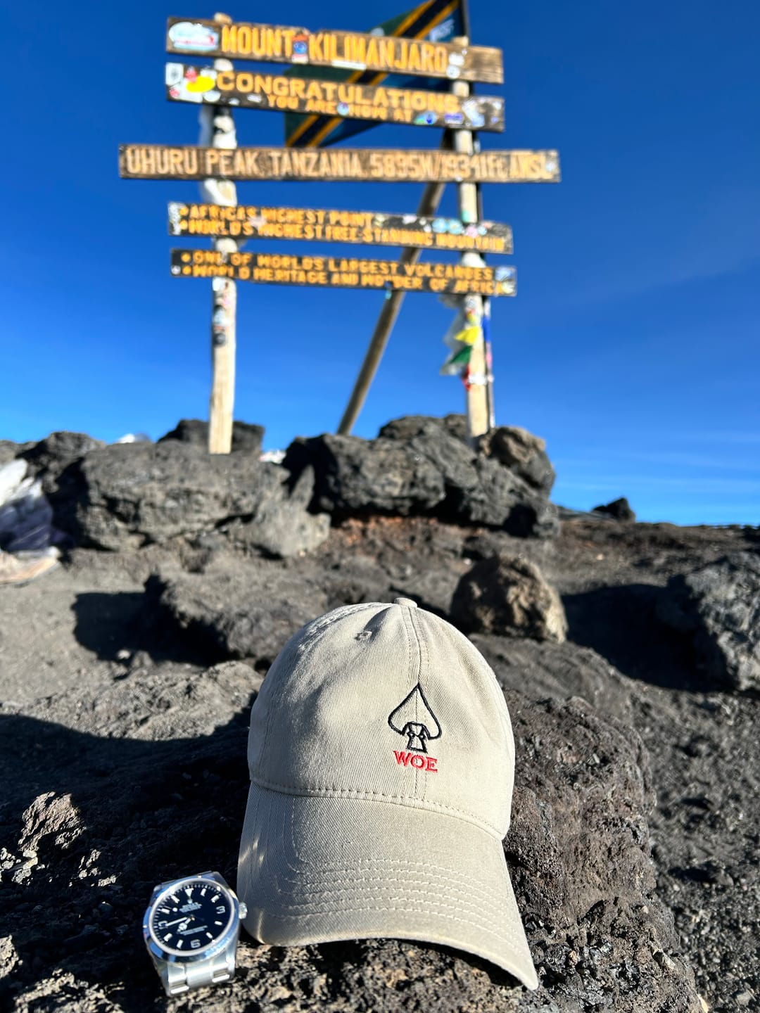 Customer photo review of W.O.E. Spearhead Dad Hat - Available NOW