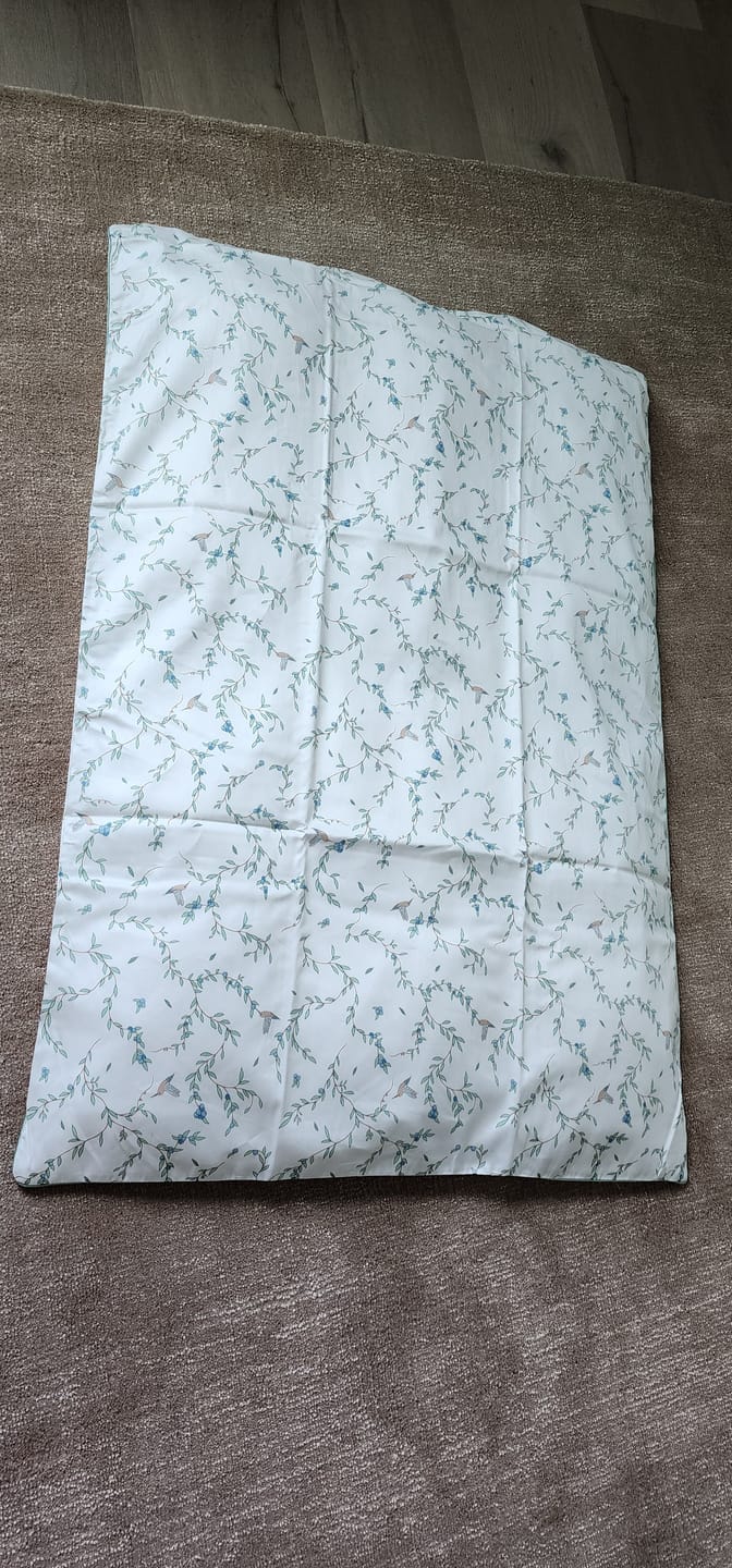Customer photo review of Secret Garden Baby Duvet - Ivory