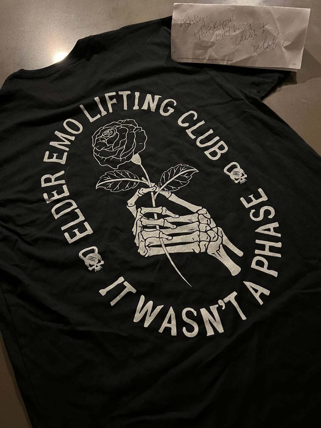 Customer photo review of It Wasn't a Phase Tee